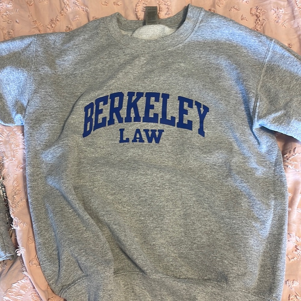 grey crew neck